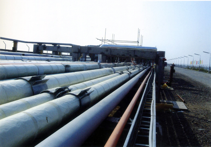 中海油殼牌80萬噸乙烯工程東聯碼頭管道冷保溫工程